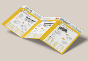 trifold slce imprimé par iris imprim, imprimeurs à Lorient