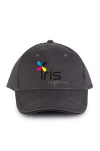 casquette avec logo imprimé par iris imprim, imprimeurs à Lorient